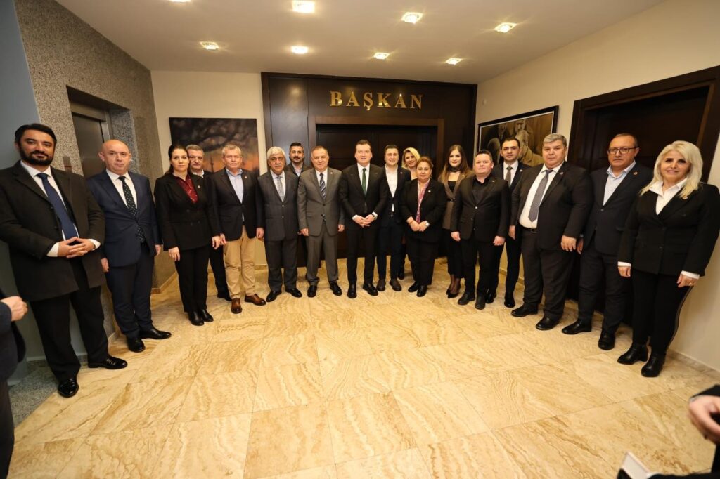 Başkan Balcıoğlu, CHP Genel Başkan Yardımcısı Gökan Zeybek’i Ağırladı