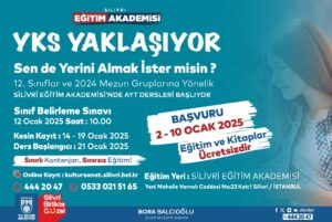 Silivri Belediyesi Eğitim Akademisi’nde Ücretsiz AYT Dersleri Başlıyor!