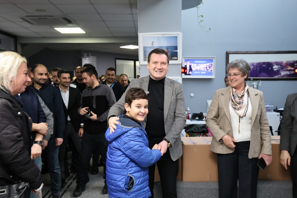 Bakan Balcıoğlu, Belediye Personellerinin Regaip Kandilini Kutladı