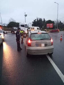 Silivri İlçe Emniyetin’ den Denetimler Sürüyor