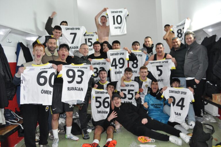 SİLİVRİ DERBİSİNDE  ÇANTAKÖYSPOR GENÇ DÖRT KÖŞE ( 4 – 1 )