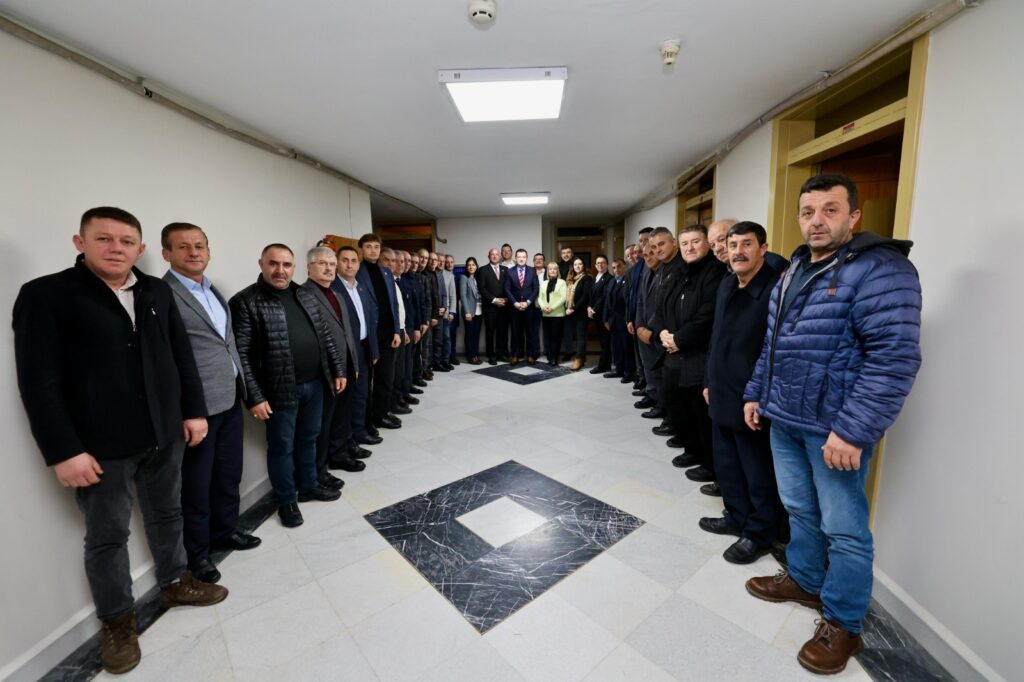 Başkan Balcıoğlu, Silivri Muhtarlar Derneği’nde Muhtarlarla Bir Araya Geldi