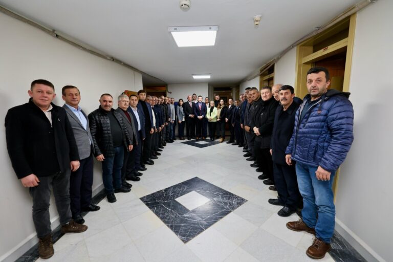 Başkan Balcıoğlu, Silivri Muhtarlar Derneği’nde Muhtarlarla Bir Araya Geldi