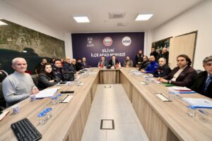 Başkan Balcıoğlu ve Kaymakam Toğan Karla Mücadele Tedbirlerini Değerlendirdi