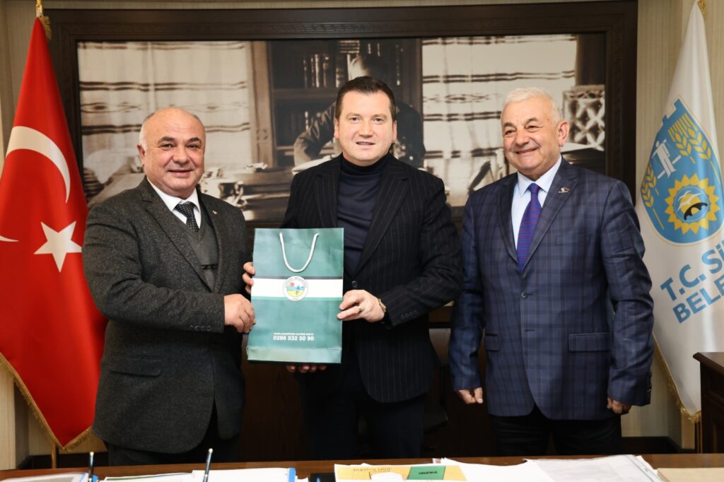 Başkan Balcıoğlu, Çardak Belediye Başkanını Makamında Ağırladı