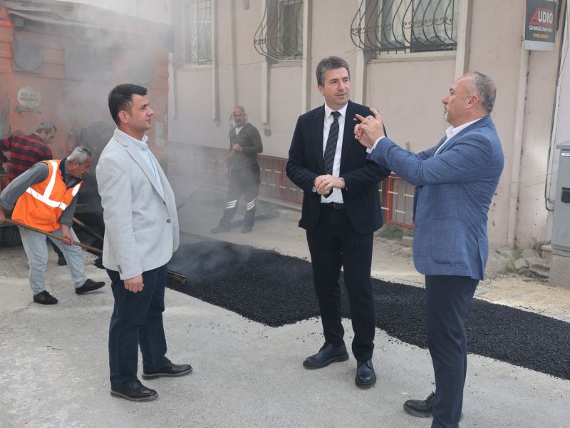 Çatalca’da Altyapı Çalışmaları Hız Kesmeden Devam Ediyor