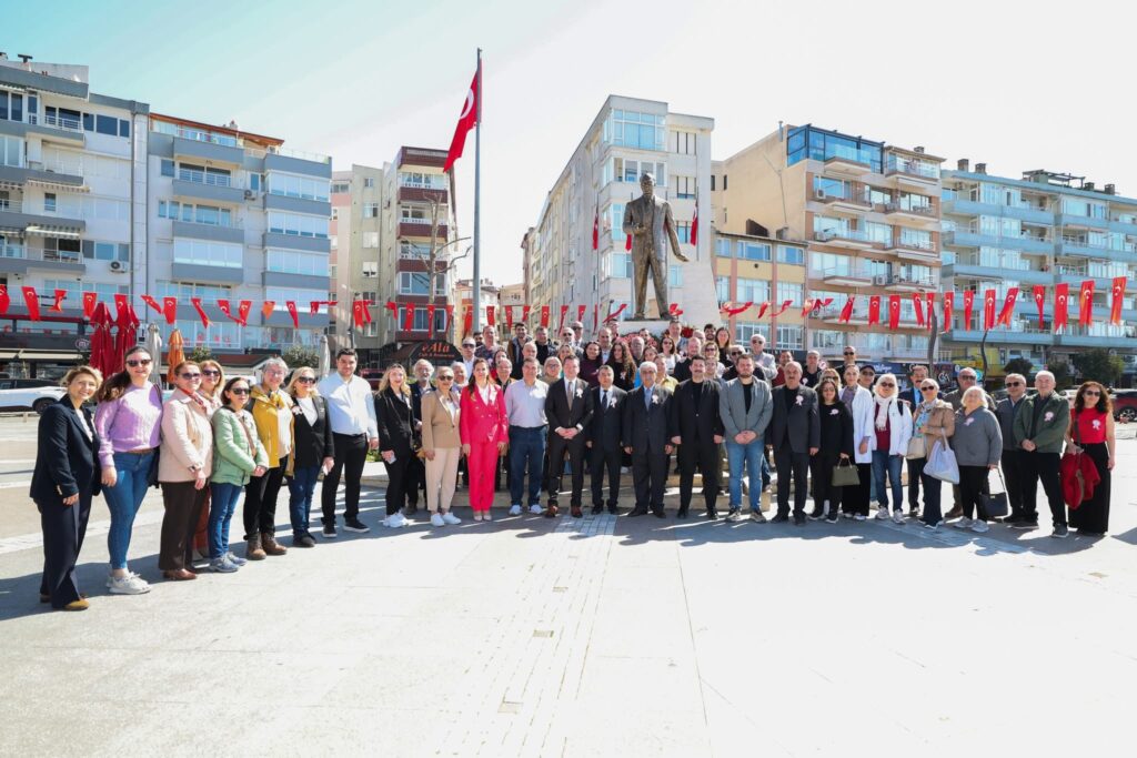 Başkan Balcıoğlu, 14 Mart Tıp Bayramı Çelenk Sunma Törenine Katıldı