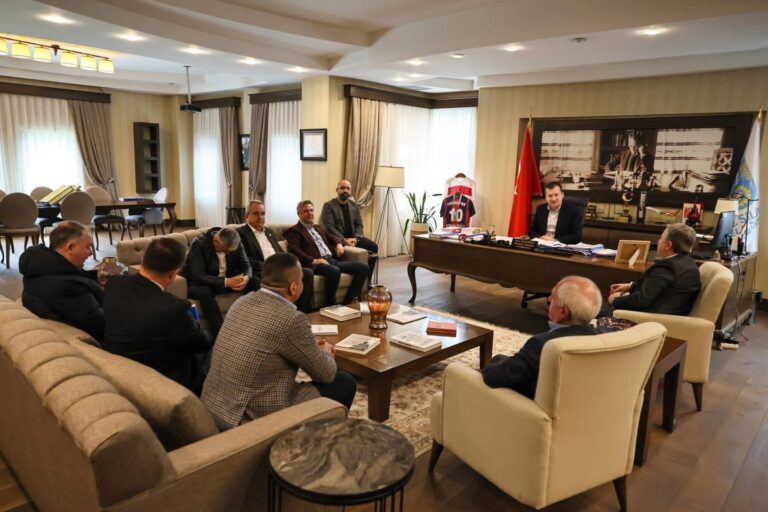 Silivri Belediye Başkanı Bora Balcıoğlu, Trakya Birlik Genel Müdürü Hakan Çelen’i Ağırladı