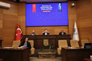 Başkan Balcıoğlu, Muhtarlarla Değerlendirme Toplantısı Gerçekleştirdi