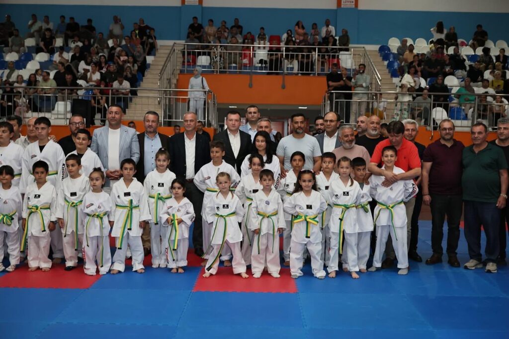 Başkan Balcıoğlu, kuşak terfi törenine katıldı