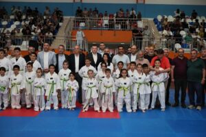 Başkan Balcıoğlu, kuşak terfi törenine katıldı