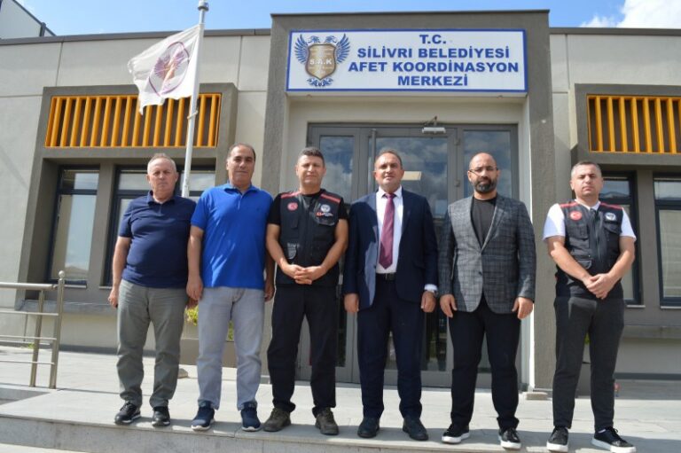Edirne Belediyesi’nden Silivri Afet Koordinasyon Merkezi’ne Ziyaret