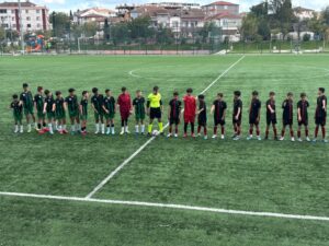ALİBEYSPOR U-14 ÜÇ PUANI TEK GOLLE ALDI : 1-0
