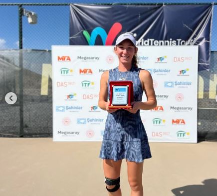 SİLİVRİLİ MİLLİ TENİSÇİ İREM KURT’TAN BİR BAŞARI DAHA…!