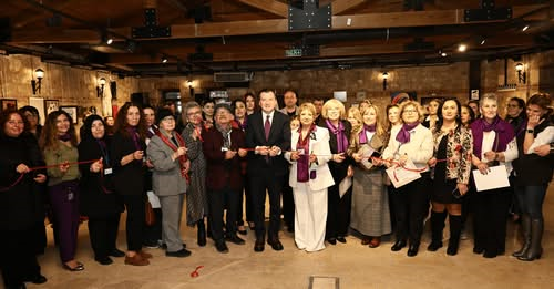 Kadın Gücü Sanatla Buluştu: “Kadın Gücüyle Değişen Dünya” Sergisi Açıldı