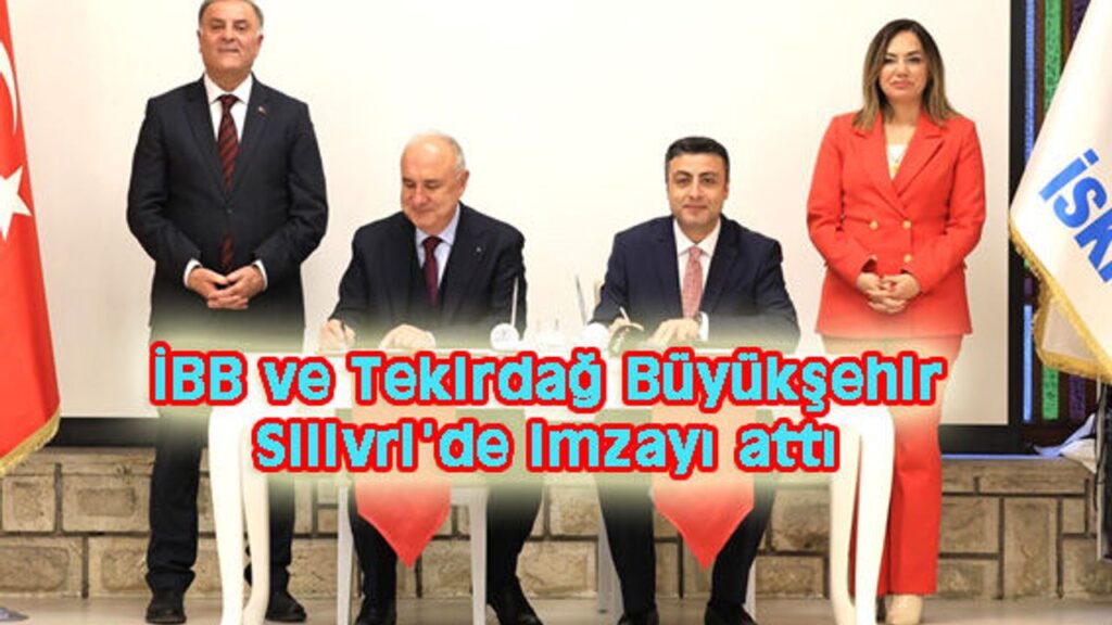 Tekirdağ’ın suyu için dev işbirliği