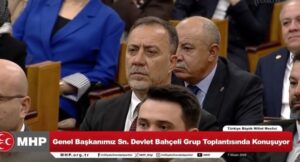 MHP İSTANBUL İL BAŞKANLIĞI’NA ATANAN VOLKAN YILMAZ, GRUP TOPLANTISINA KATILDI