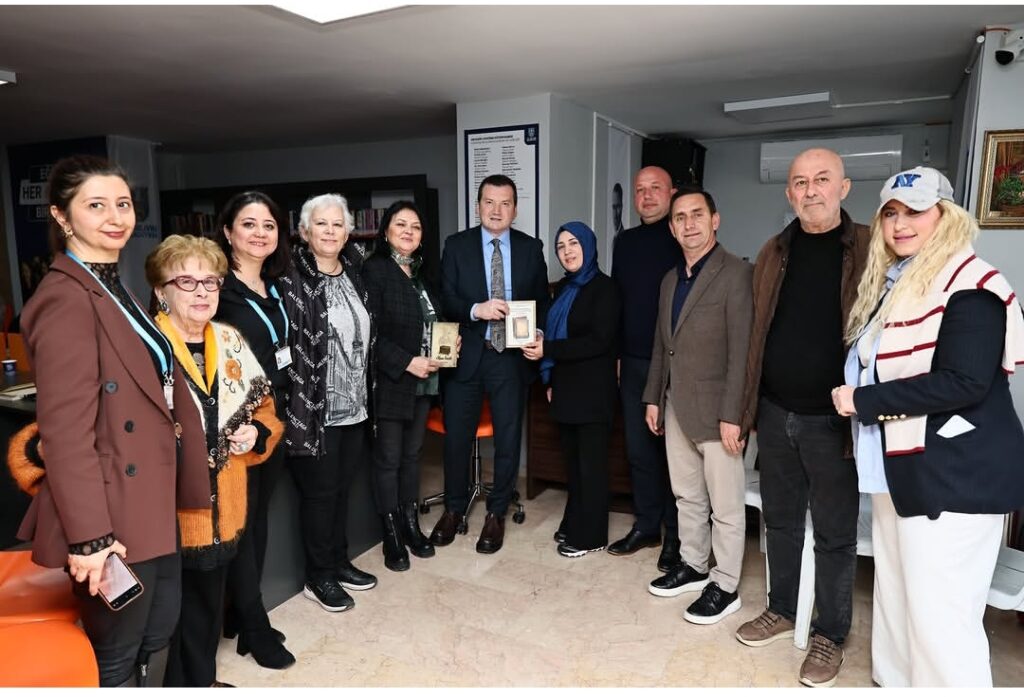 Başkan Bora Balcıoğlu’ndan Kütüphane Haftası’na Anlamlı Ziyaret