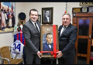 Başkan Balcıoğlu’ndan Sanayi Sitesi Yönetimine Ziyaret