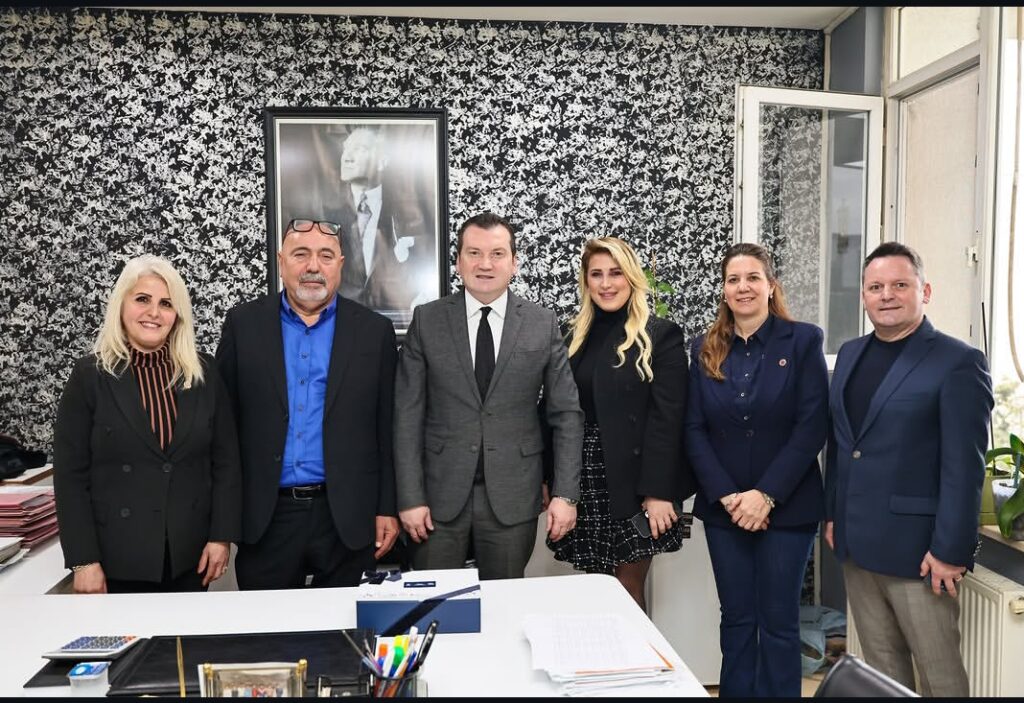 Balcıoğlu’ndan Emlakçılar Derneği’nin Yeni Yönetimine Tebrik Ziyareti