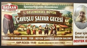Büyükçavuşlu’dan Çınar Bebek İçin Dayanışma Gecesi