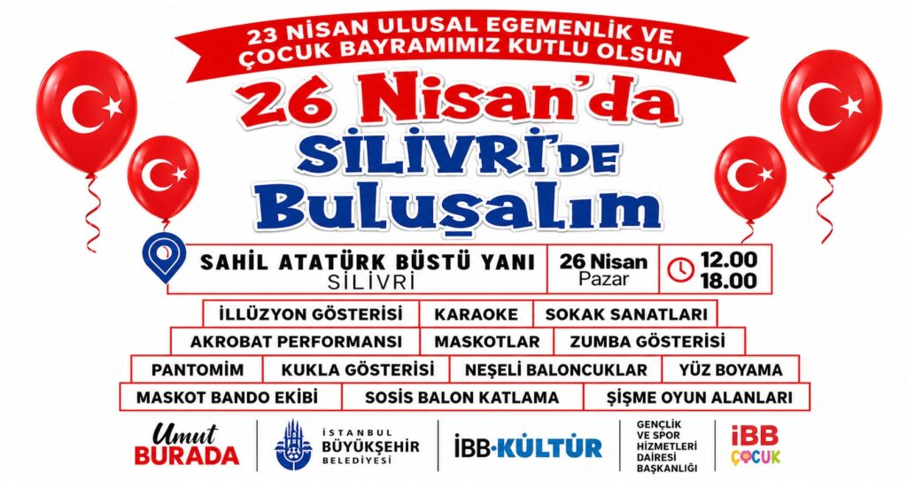 Silivri Sahili’nde Çocuklara Bayram Şenliği