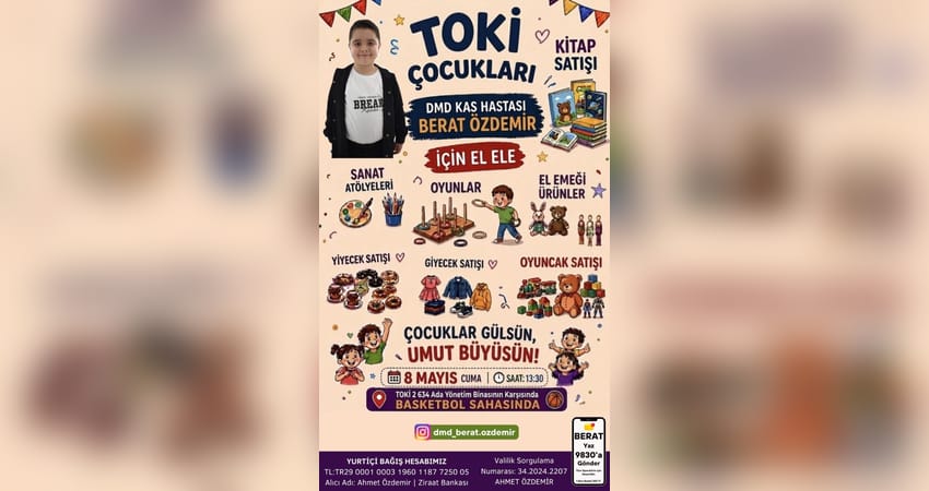 Berat İçin TOKİ’de Umut Seferberliği