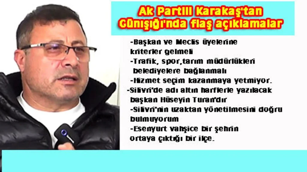 Başkan ve Meclis Üyelerine kriterler getirilmeli