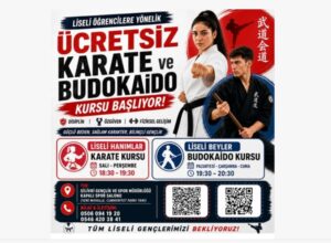 Silivri’de Liselilere Ücretsiz Spor Fırsatı: TÜGVA’dan Karate ve Budokaido Kursları