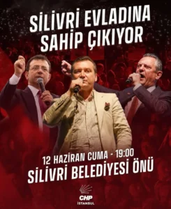 Silivri’de CHP’den Bora Balcıoğlu İçin Buluşma Çağrısı