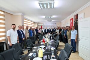 Başkan Balcıoğlu, Silivri Sanayici ve İşadamları Derneği’nde iş insanlarıyla buluştu