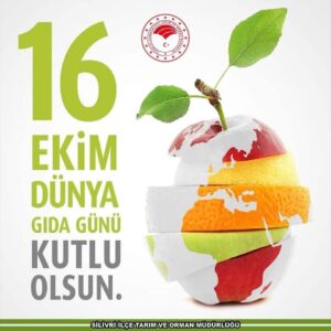 16 EKİM DÜNYA GIDA GÜNÜ KUTLU OLSUN