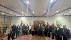 YENİ PARTi’DEN KAYMAKAM EREN’E NEZAKET ZİYARETİ
