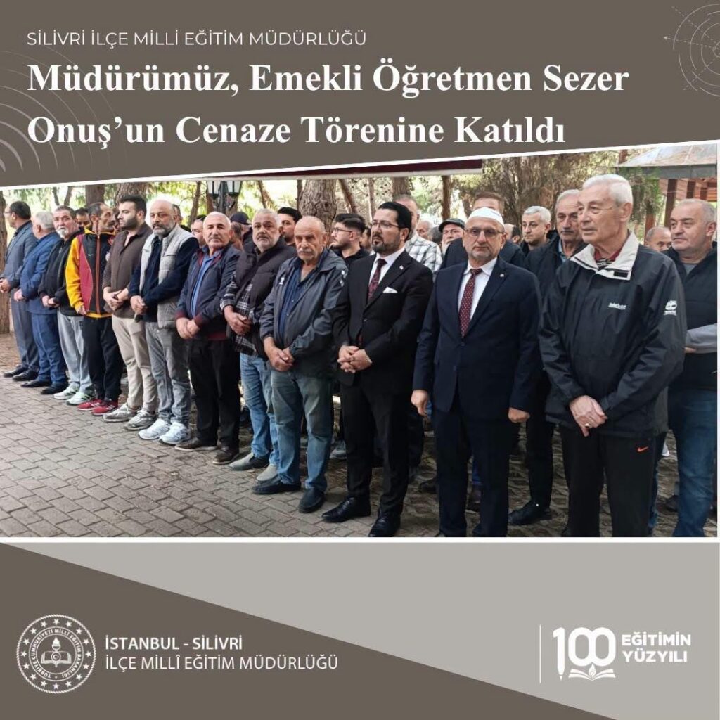 ANADOLU LİSESİ EMEKLİ ÖĞRETMENİ SEZER ONUŞ TOPRAĞA VERİLDİ