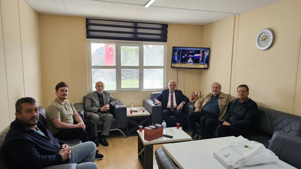 İLÇE MÜFTÜSÜ MEHMET UZUN GAZETEMİZİ ZİYARET ETTİ