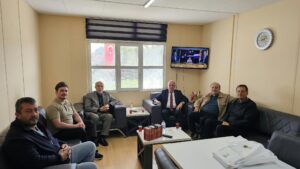 İLÇE MÜFTÜSÜ MEHMET UZUN GAZETEMİZİ ZİYARET ETTİ