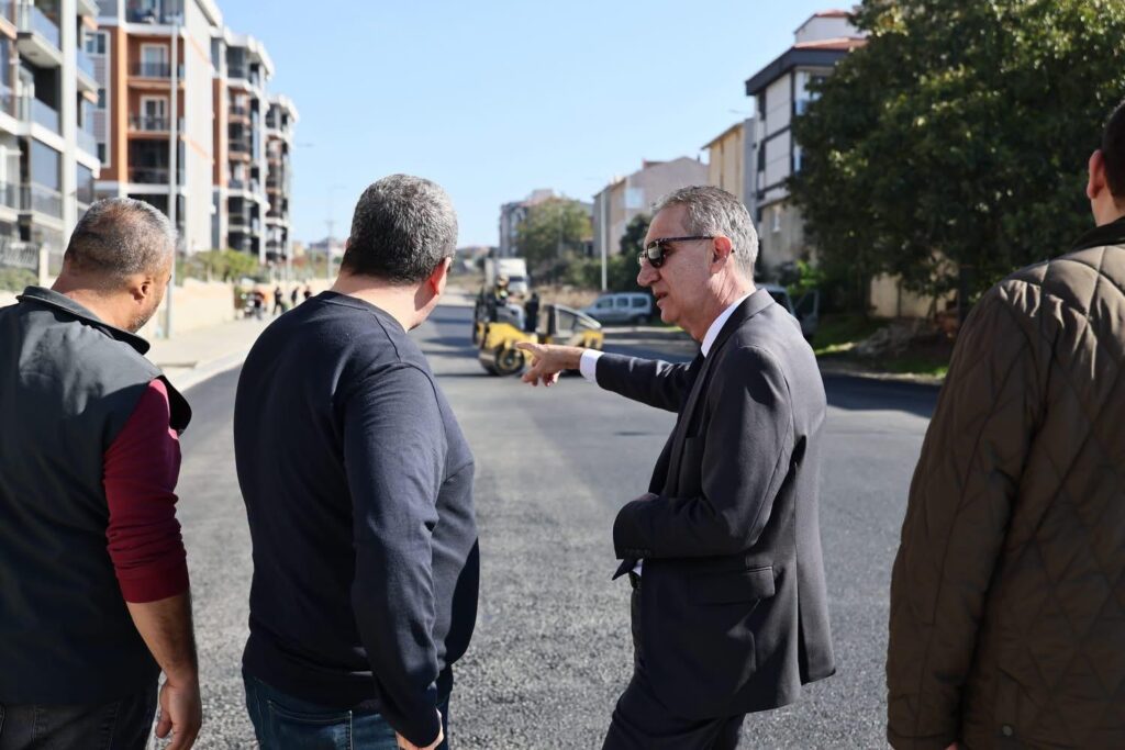 VEKİL YALÇIN EKİCİ YOL ÇALIŞMALARINI İNCELEDİ