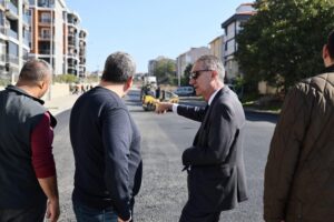 VEKİL YALÇIN EKİCİ YOL ÇALIŞMALARINI İNCELEDİ