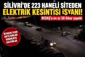 Pehlivanoğlu Yaşam Kent Sitesi sakinlerinden Elekrtik isyanı!