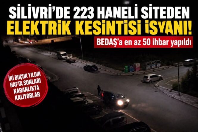 Pehlivanoğlu Yaşam Kent Sitesi sakinlerinden Elekrtik isyanı!